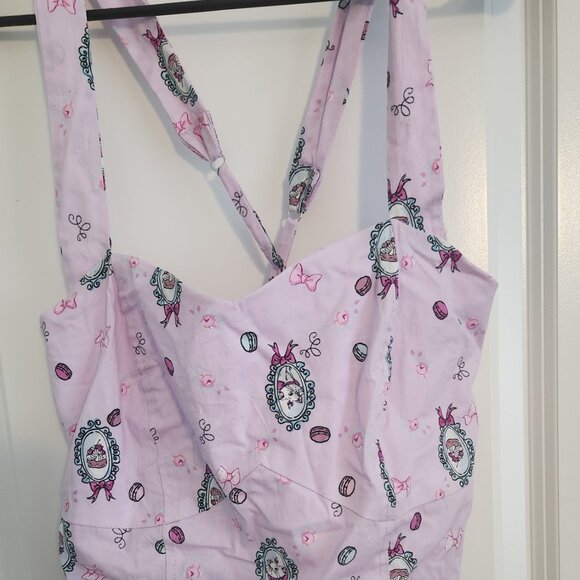 Disney The Aristocats Marie Retro Smocked Crop Top - Picture 3 of 4